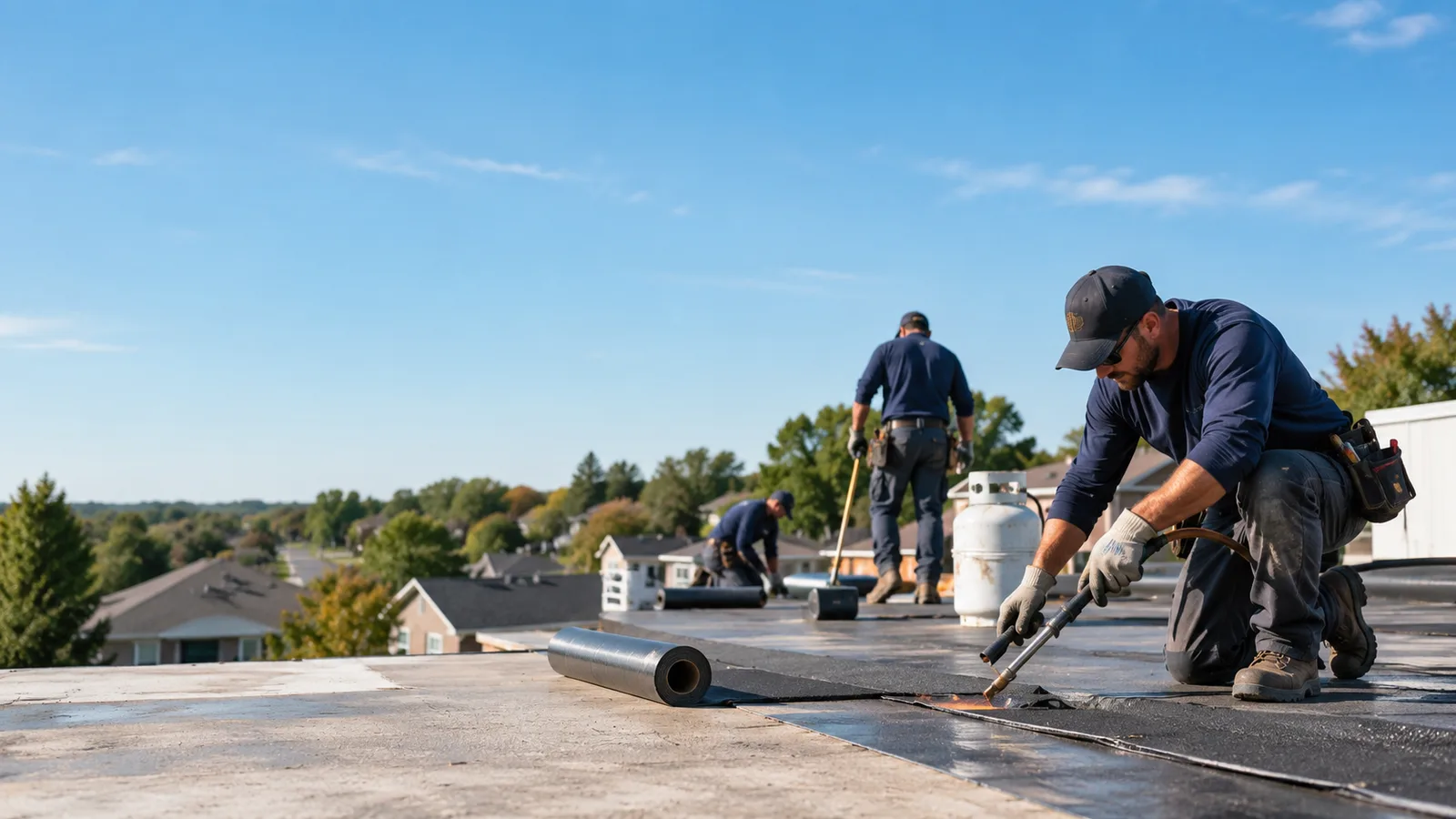 Flat Roof Leak Repair providers in Troutman, NC